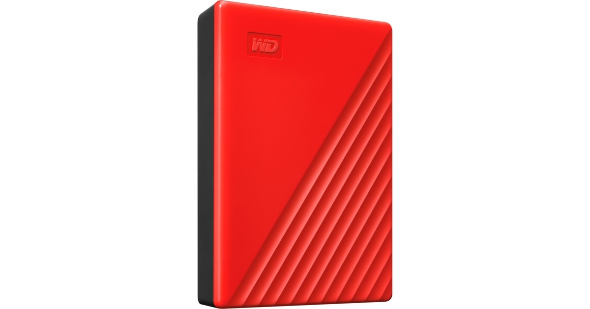 WD My Passport 4 TB, Externe Festplatte(rot, Micro-USB-B 3.2 Gen 1) WD My Passport 4 TB, Externe Festplatte(rot, Micro-USB-B 3.2 Gen 1)