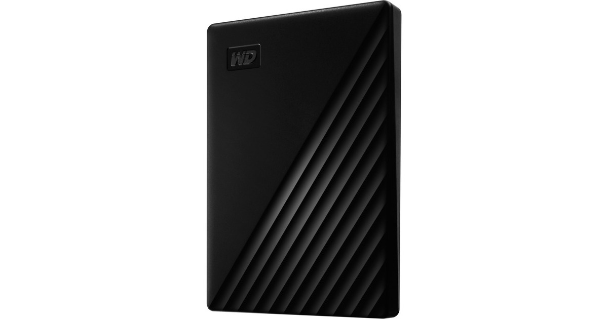 WD My Passport 4 TB, Externe Festplatte(schwarz, Micro-USB-B 3.2 Gen 1)