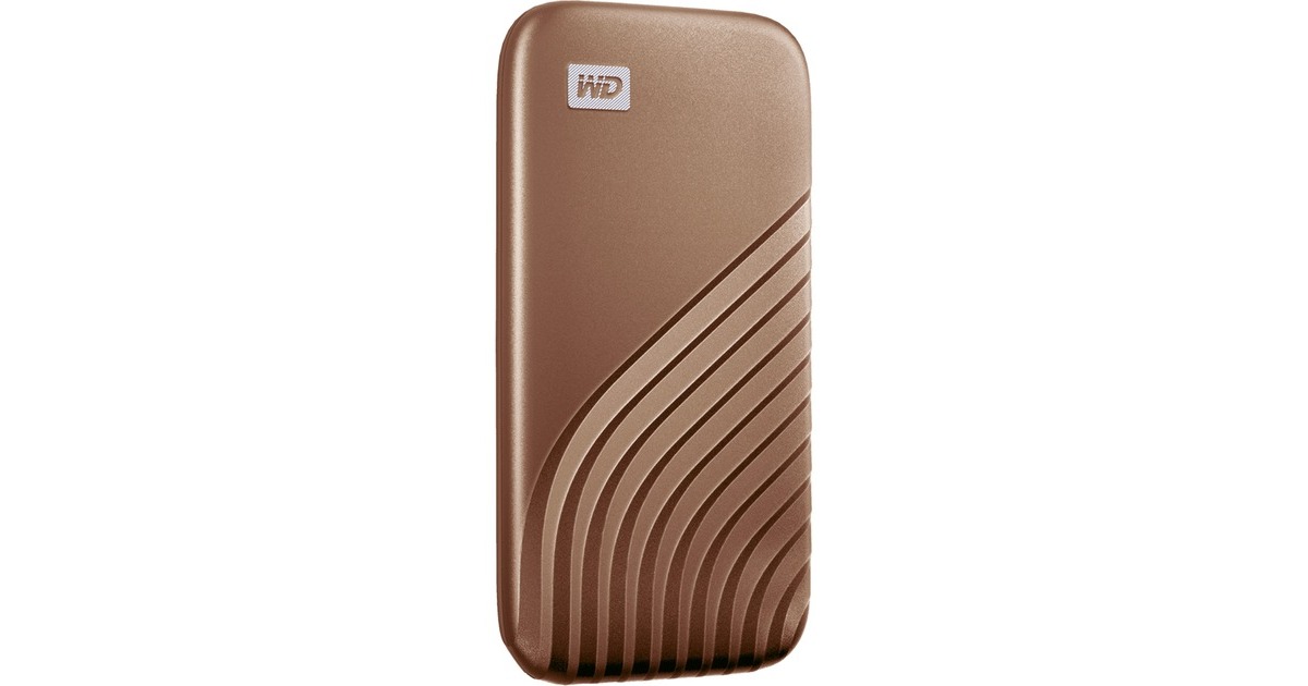 WD My Passport SSD 1 TB, Externe SSD(gold, USB-C 3.2 Gen 2 (10 Gbit/s))
