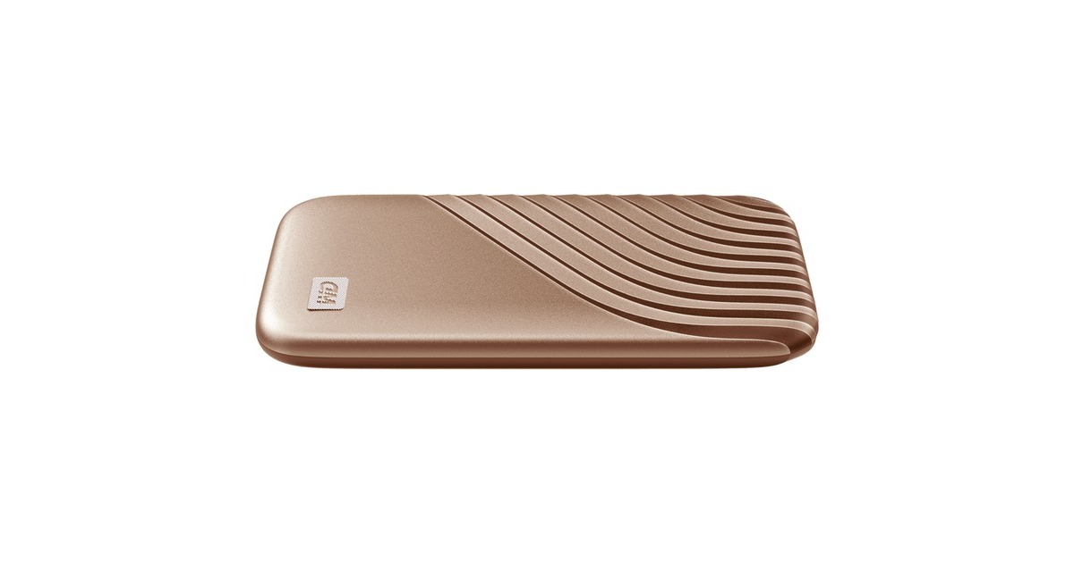 WD My Passport SSD 1 TB, Externe SSD(gold, USB-C 3.2 Gen 2 (10 Gbit/s))
