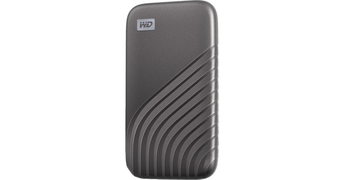 WD My Passport SSD 1 TB, Externe SSD(grau, USB-C 3.2 Gen 2 (10 Gbit/s))