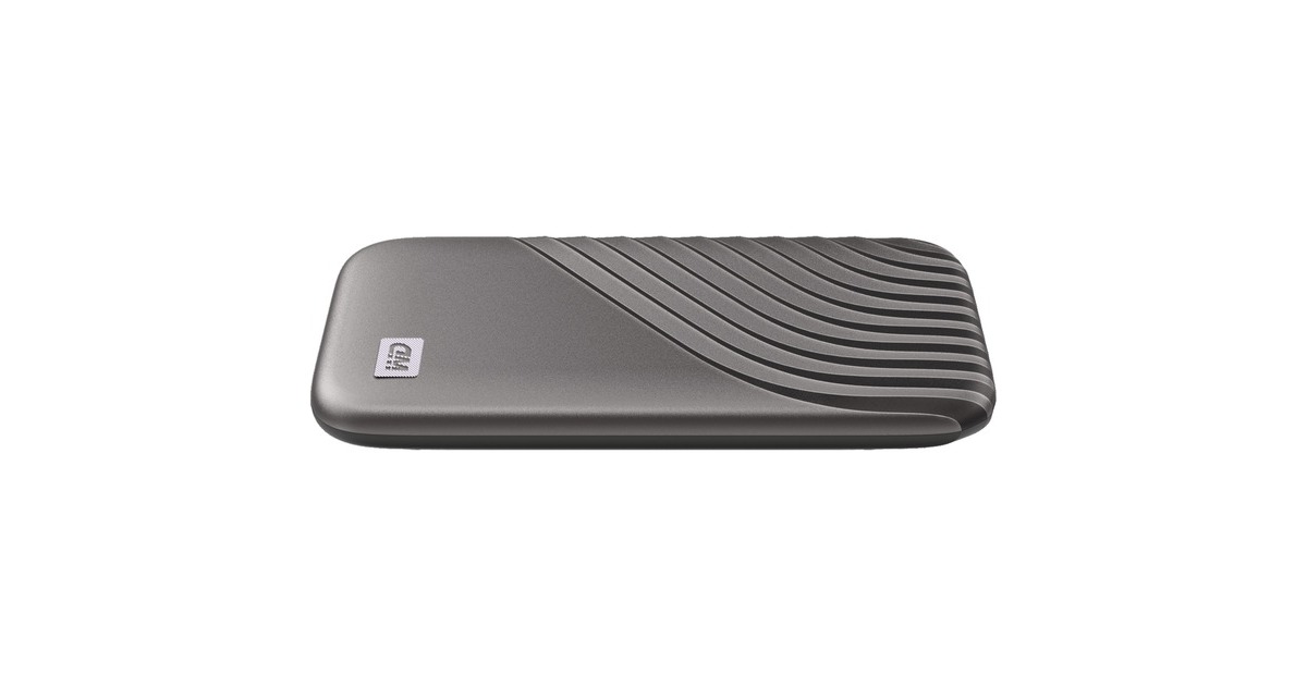 WD My Passport SSD 1 TB, Externe SSD(grau, USB-C 3.2 Gen 2 (10 Gbit/s))