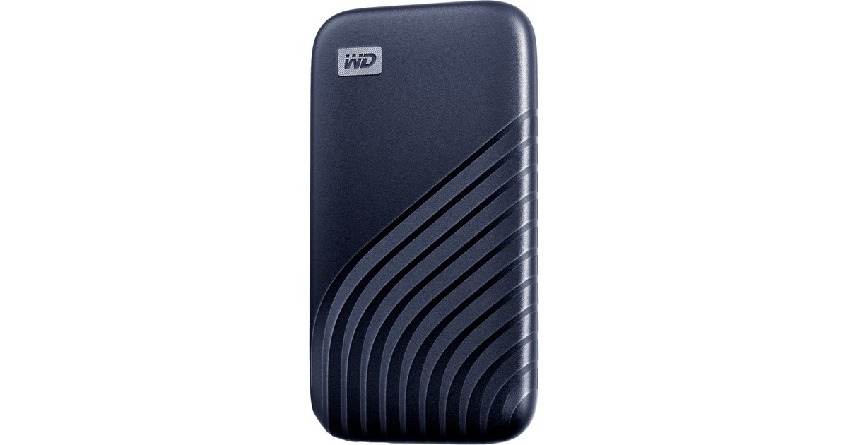WD My Passport SSD 1 TB, Externe SSD(blau, USB-C 3.2 Gen 2 (10 Gbit/s))