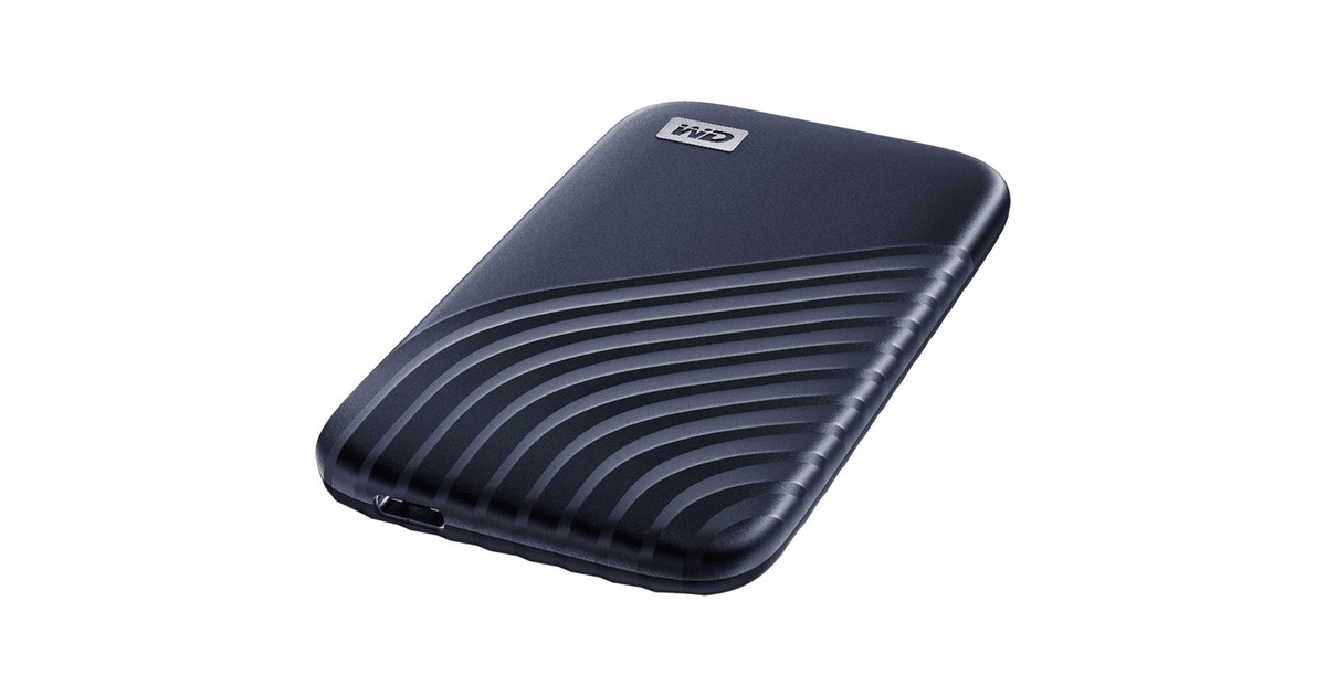 WD My Passport SSD 1 TB, Externe SSD(blau, USB-C 3.2 Gen 2 (10 Gbit/s))