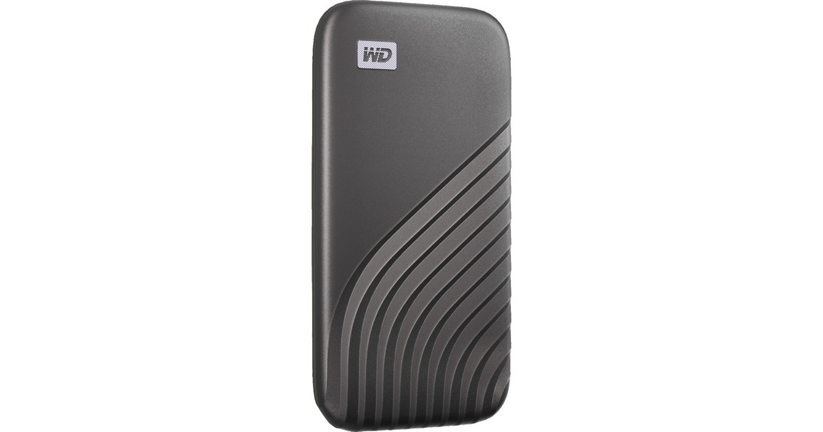 WD My Passport SSD 2 TB, Externe SSD(grau, USB-C 3.2 Gen 2 (10 Gbit/s))
