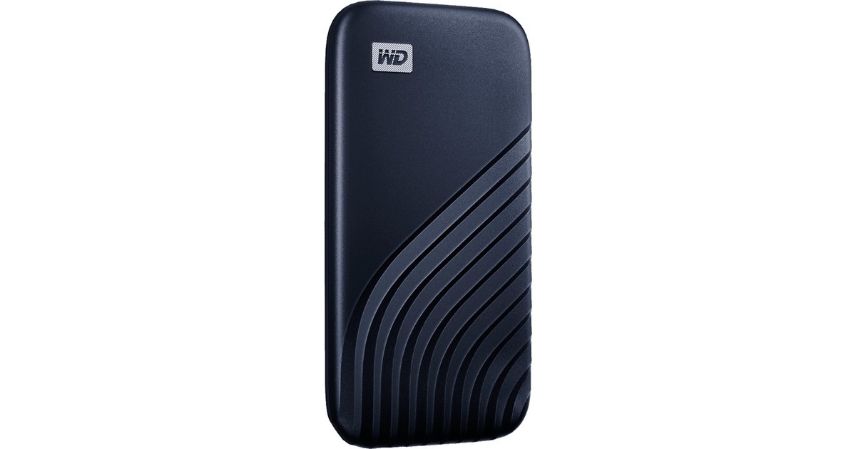 WD My Passport SSD 2 TB, Externe SSD(blau, USB-C 3.2 Gen 2 (10 Gbit/s))