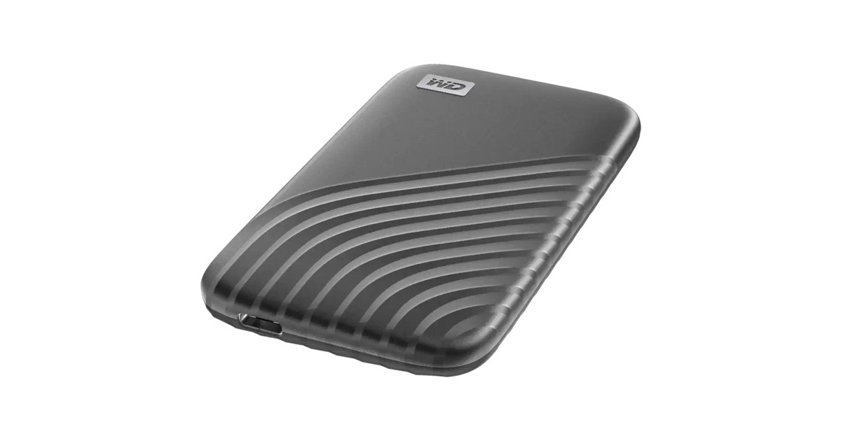 WD My Passport SSD 4 TB, Externe SSD(grau, USB-C 3.2 Gen 2 (10 Gbit/s))