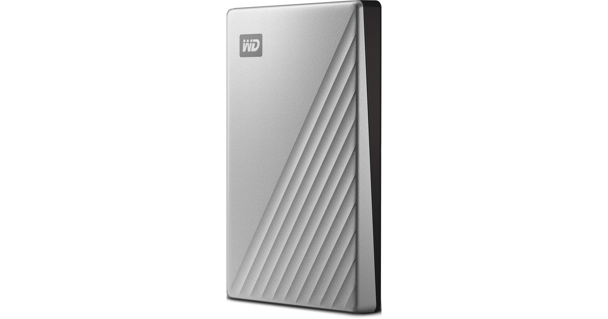 WD My Passport Ultra 1 TB, Externe Festplatte(silber/schwarz, USB-C 3.2 (5 Gbit/s))