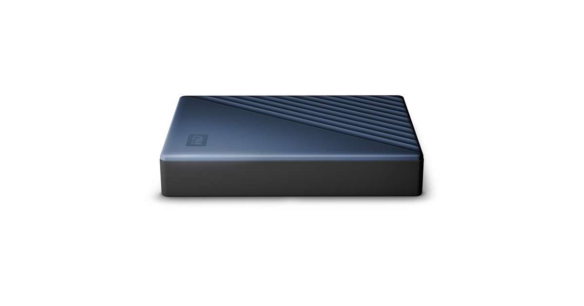 WD My Passport Ultra 5 TB, Externe Festplatte(blau/schwarz, USB-C 3.2 Gen 1)