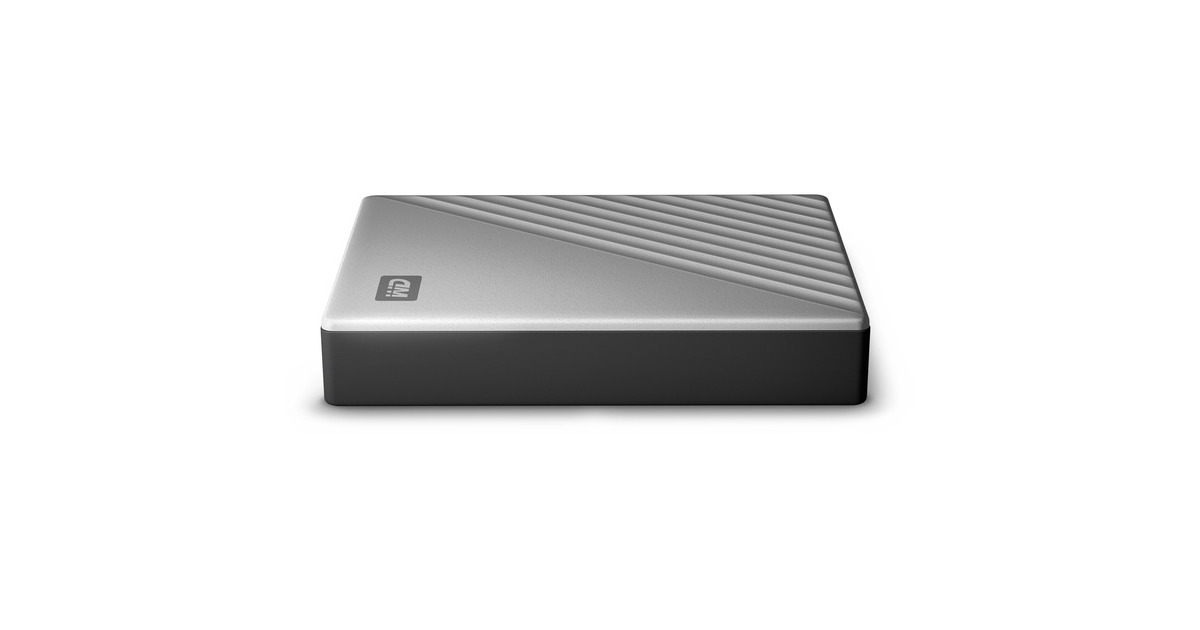 WD My Passport Ultra for Mac 4 TB, Externe Festplatte(silber/schwarz, USB-C 3.2 Gen 1)