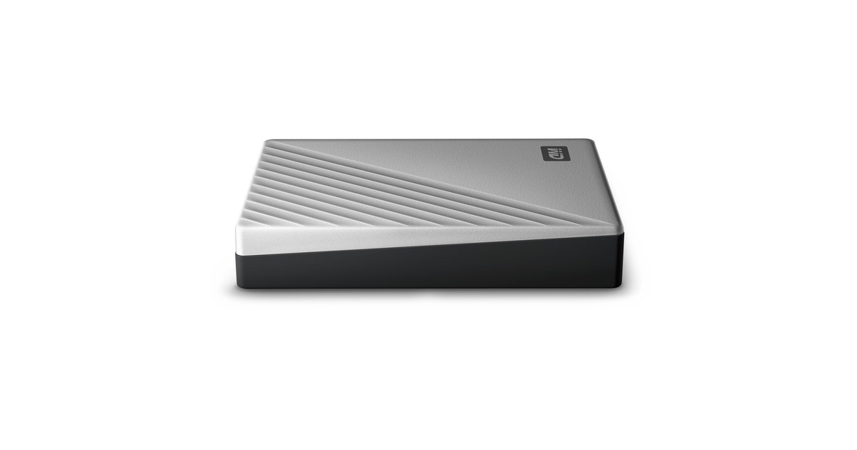 WD My Passport Ultra for Mac 5 TB, Externe Festplatte(silber/schwarz, USB-C 3.2 Gen 1)
