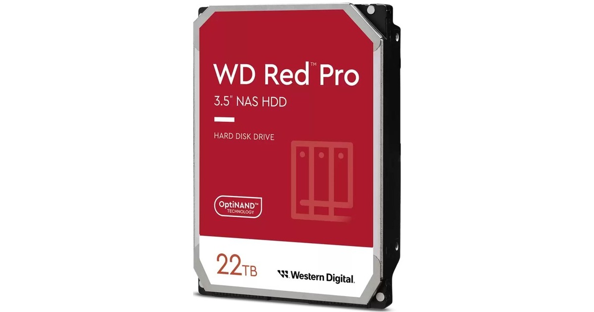 WD Red Pro 22TB, Festplatte(SATA 6 Gb/s, 3,5") WD Red Pro 22TB, Festplatte(SATA 6 Gb/s, 3,5")