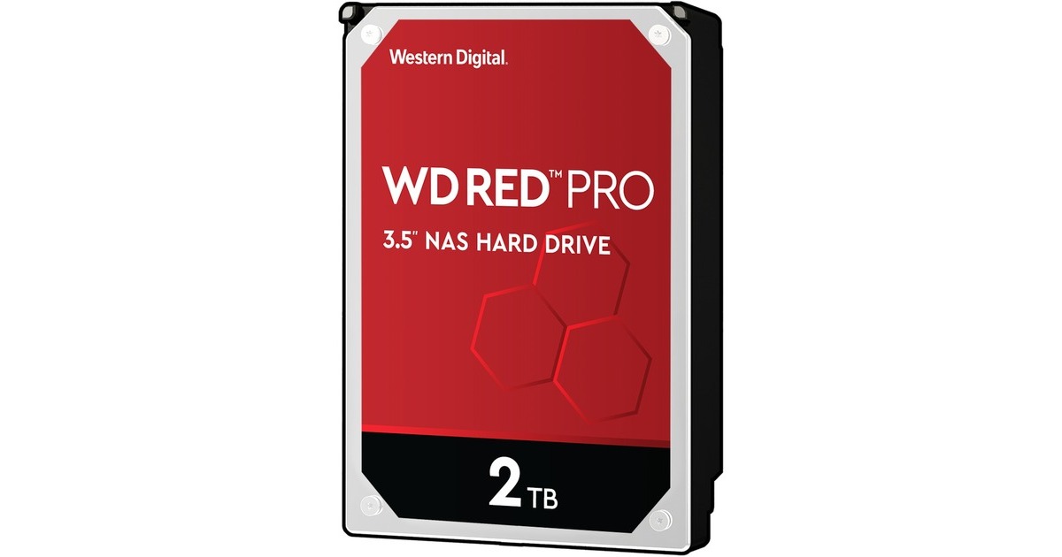 WD Red Pro NAS-Festplatte 2 TB(SATA 6 Gb/s, 3,5", WD Red Pro, 24/7)