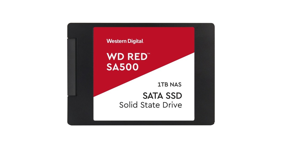 WD Red SA500 NAS 1 TB, SSD(SATA 6 Gb/s, 2,5