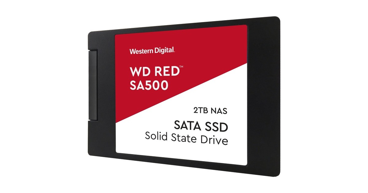 WD Red SA500 NAS 2 TB, SSD(SATA 6 Gb/s, 2,5