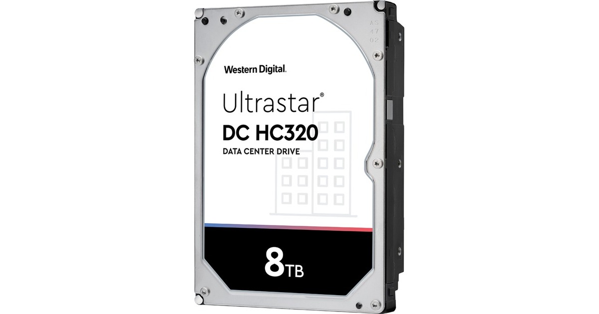 WD Ultrastar DC HC320 8TB, Festplatte(SAS 12 Gb/s, 3,5")