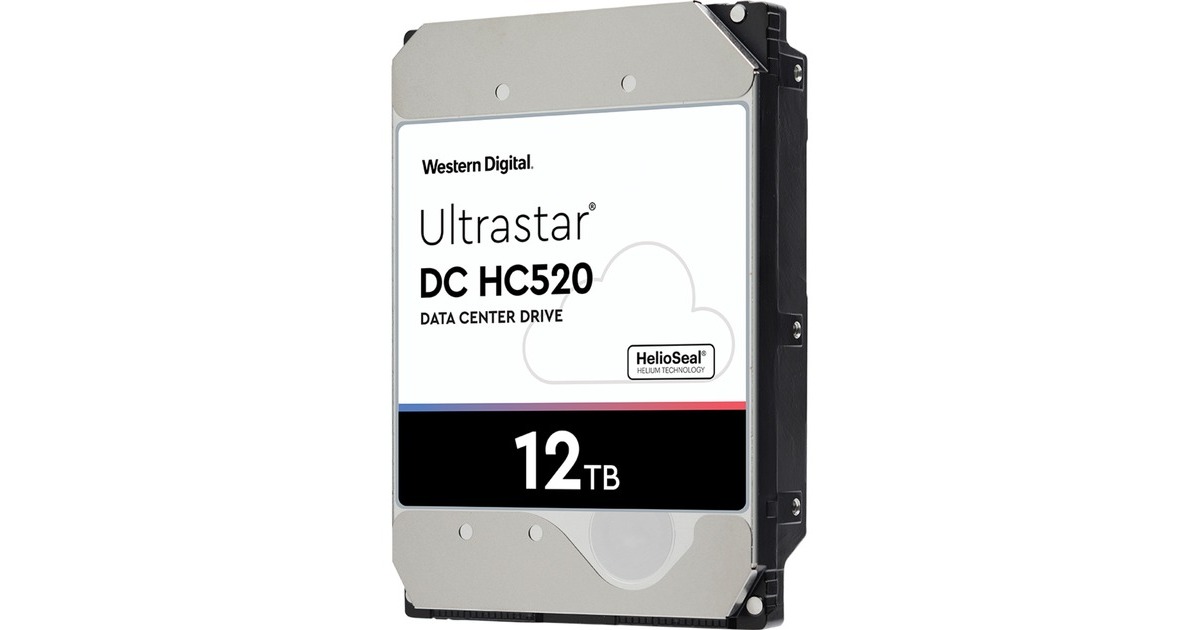 WD Ultrastar DC HC520 12 TB, Festplatte(SATA 6 Gb/s, 3,5")