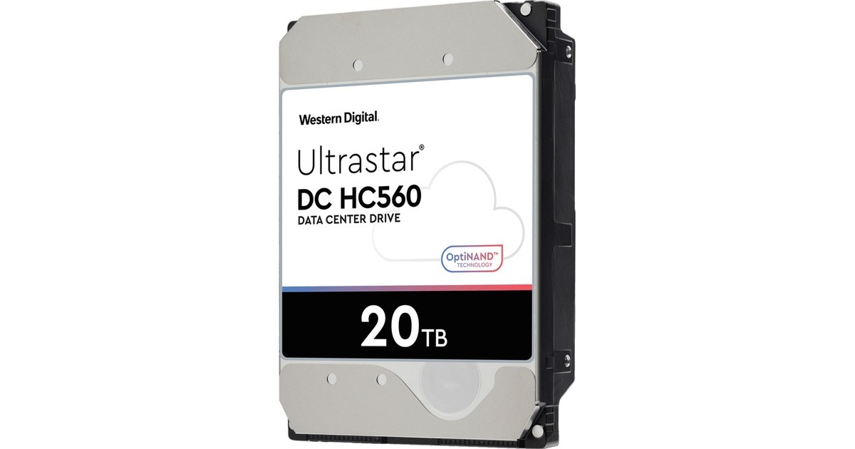 WD Ultrastar DC HC560 20 TB, Festplatte(SATA 6 Gb/s, 3,5