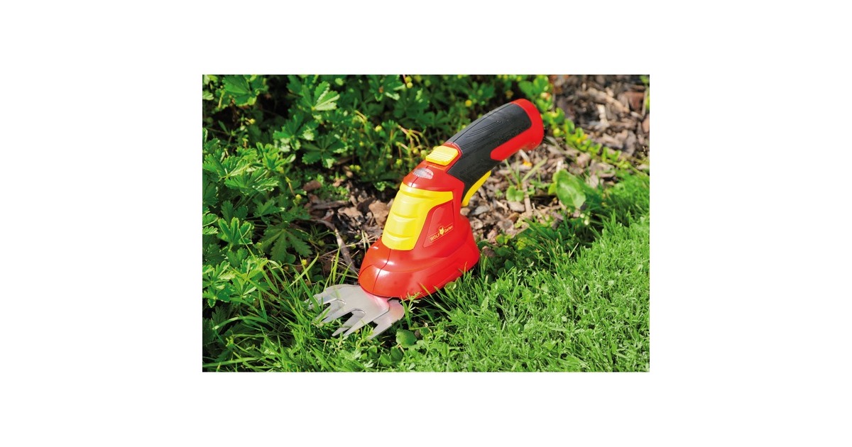WOLF-Garten Akku-Grasschere Power Finesse 30 R, Li-Ion 3,6Volt(rot/gelb)