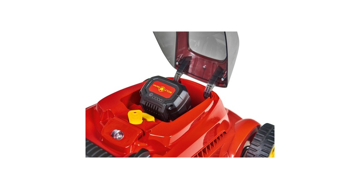 WOLF-Garten Akku-Rasenmäher LYCOS 40/340 M(rot, Li-Ionen Akku 5,0Ah)