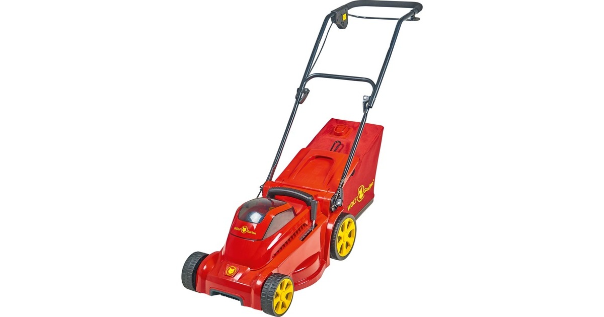 WOLF-Garten Akku-Rasenmäher LYCOS 40/370 M(rot, Li-Ionen Akku 5,0Ah)