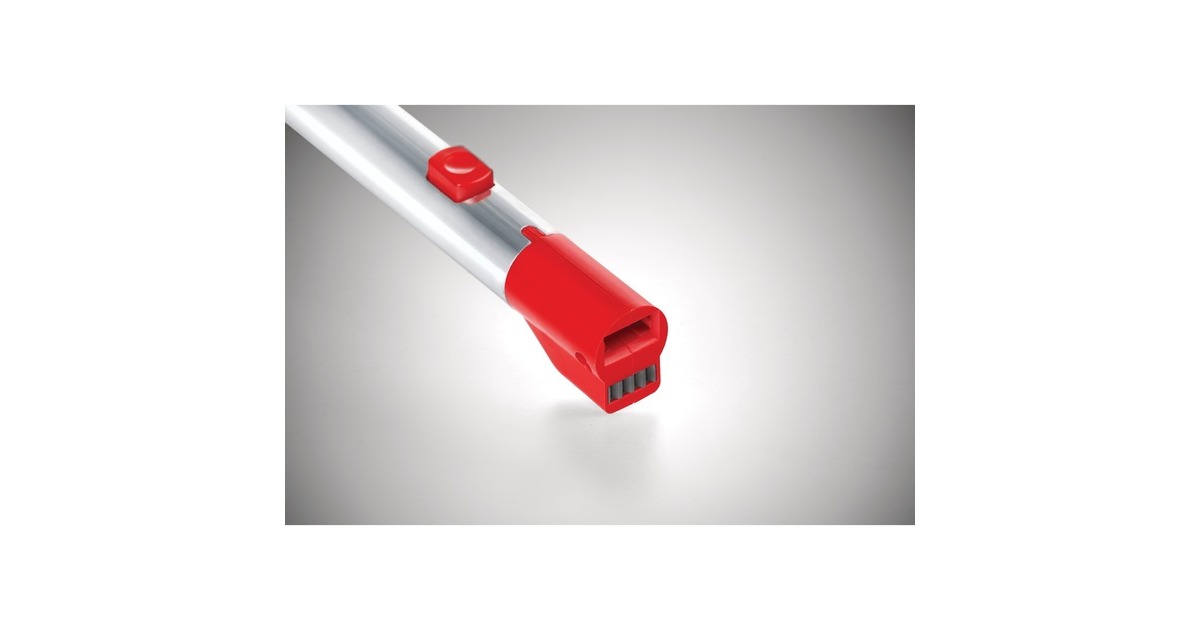 WOLF-Garten Akku-Stiel BS 140 eM, 140cm(rot/grau, Li-Ionen-Akku 2,5Ah, 18Volt)