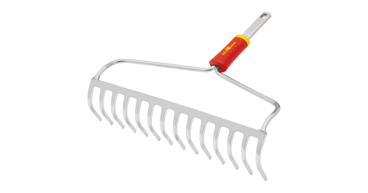WOLF-Garten Bügelrechen DO-M 40, multi-star(rot/gelb, 40cm)