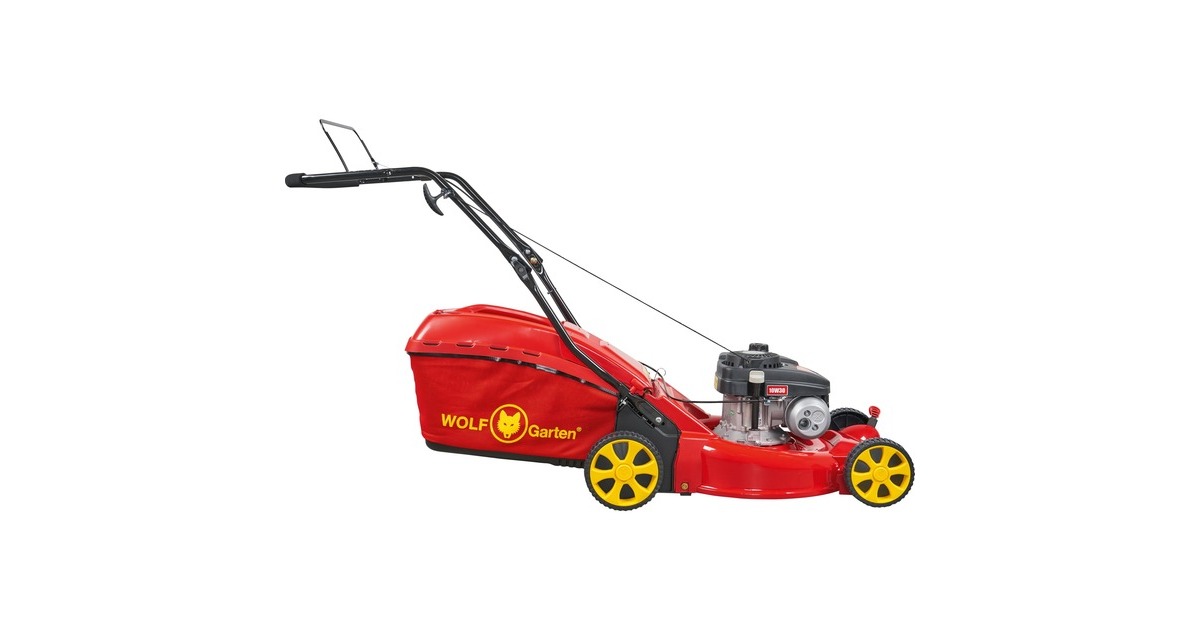 WOLF-Garten Benzin-Rasenmäher A 4600(rot/gelb, 46cm)