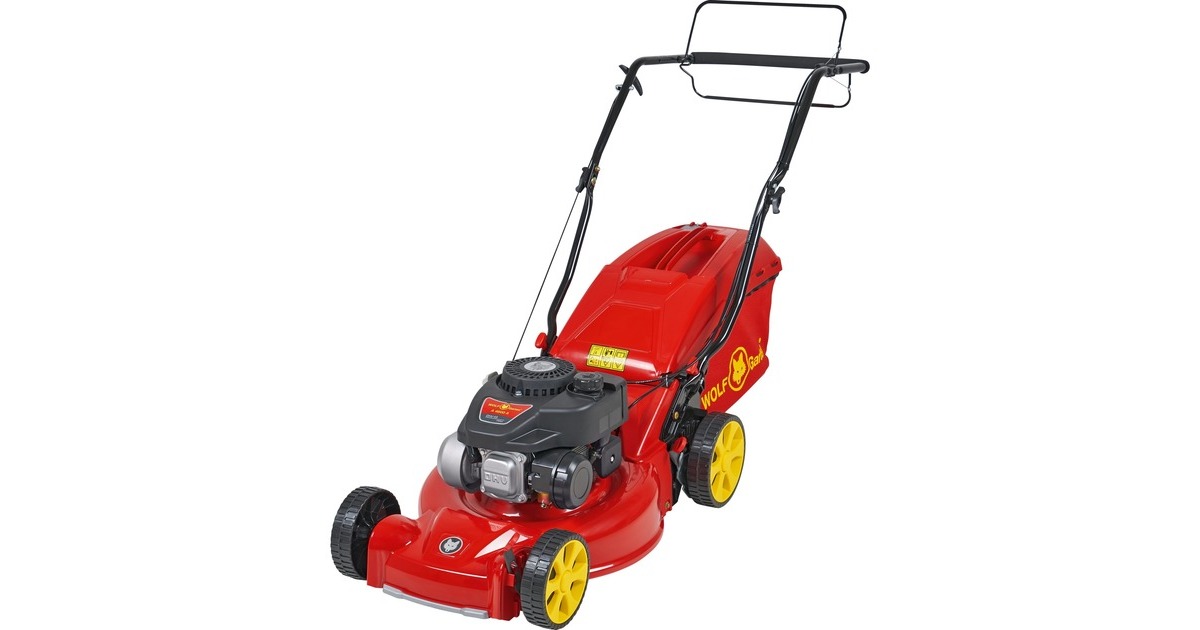 WOLF-Garten Benzin-Rasenmäher A 4600 A(rot/gelb, 46cm, mit Radantrieb)