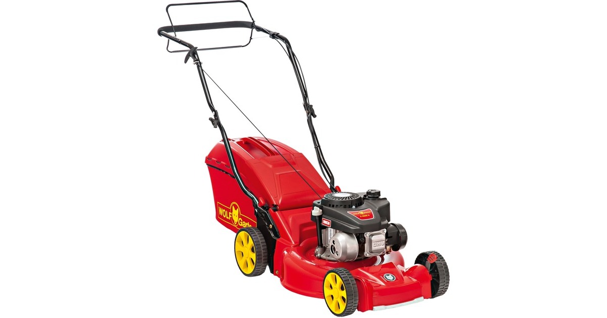 WOLF-Garten Benzin-Rasenmäher A 4600 A(rot/gelb, 46cm, mit Radantrieb)