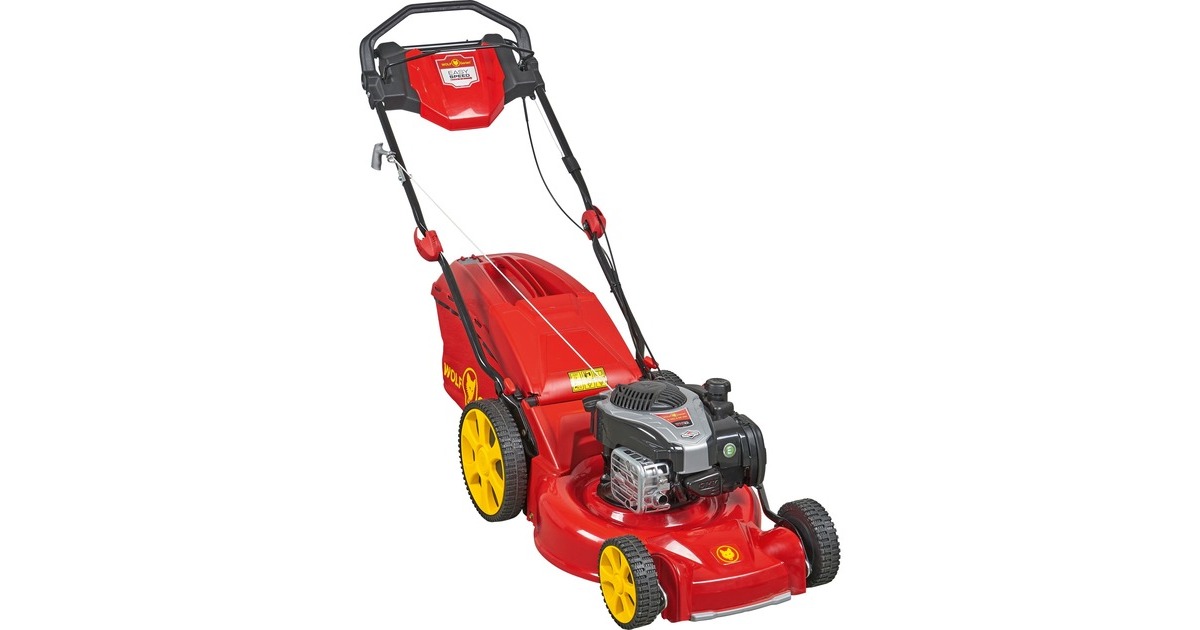 WOLF-Garten Benzin-Rasenmäher A 460 A SP HW, 46cm(rot/gelb, mit 1-Gang Radantrieb) WOLF-Garten Benzin-Rasenmäher A 460 A SP HW, 46cm(rot/gelb, mit 1-Gang Radantrieb)