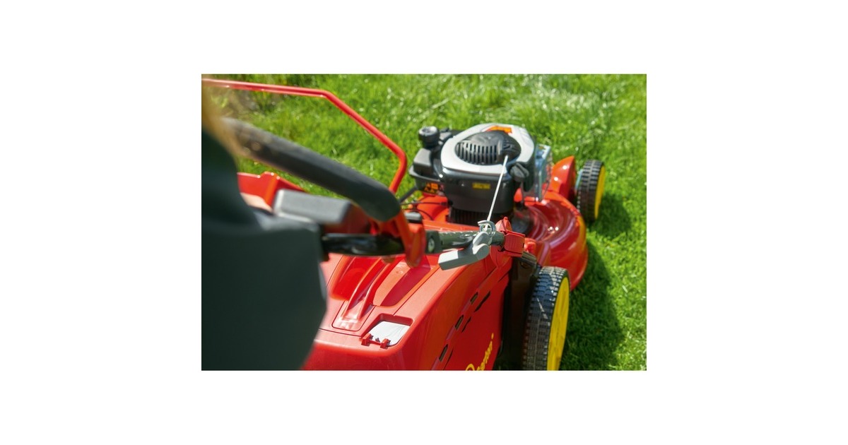 WOLF-Garten Benzin-Rasenmäher A 460 A SP HW, 46cm(rot/gelb, mit 1-Gang Radantrieb)