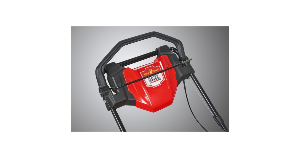 WOLF-Garten Benzin-Rasenmäher A 460 A SP HW, 46cm(rot/gelb, mit 1-Gang Radantrieb)