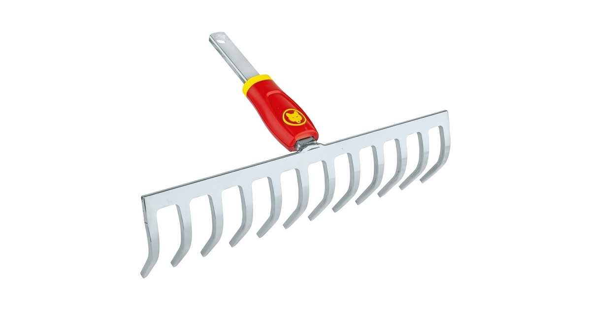 WOLF-Garten DR-M 30 Rechen, multi-star(rot/gelb, 30cm)