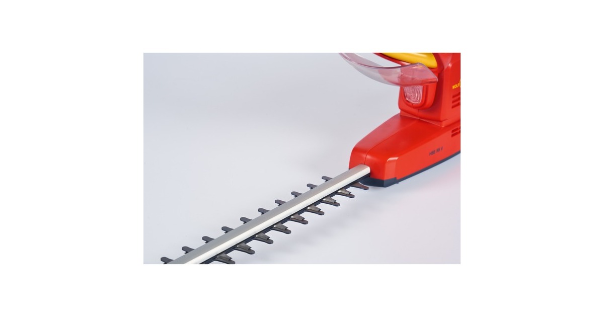 WOLF-Garten Elektro-Heckenschere HSE 55 V(rot/gelb, 650 Watt)
