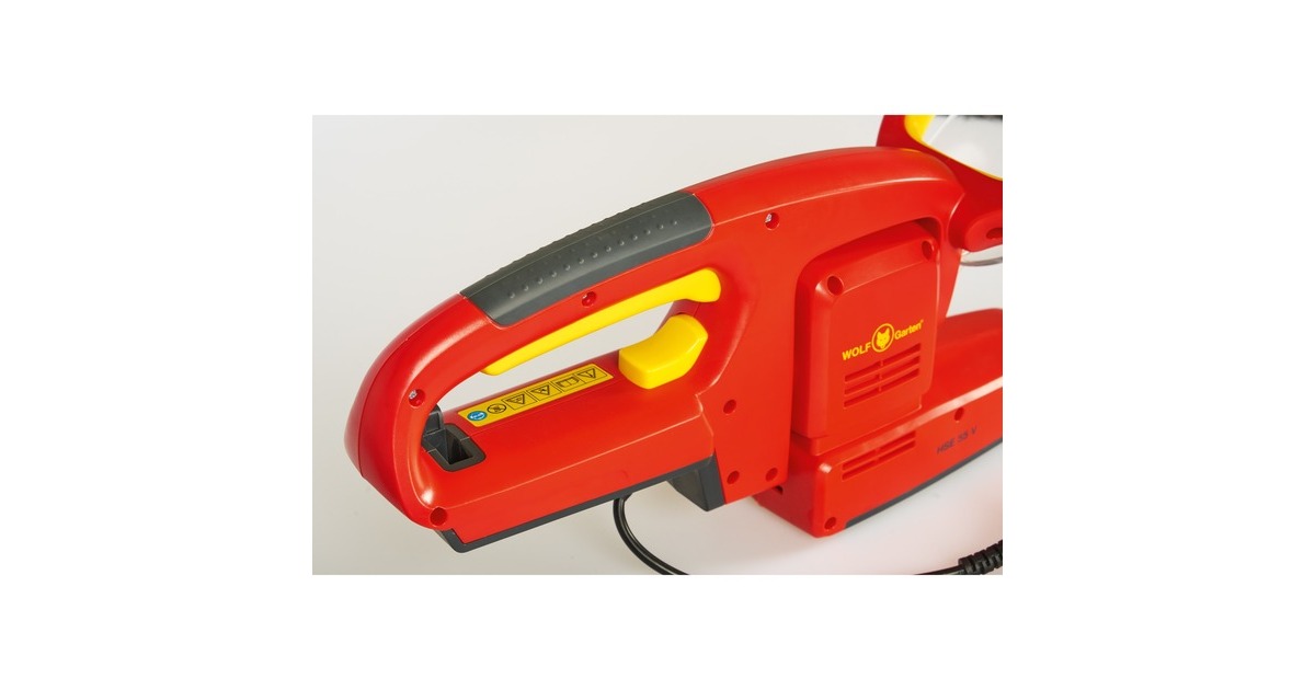 WOLF-Garten Elektro-Heckenschere HSE 55 V(rot/gelb, 650 Watt)