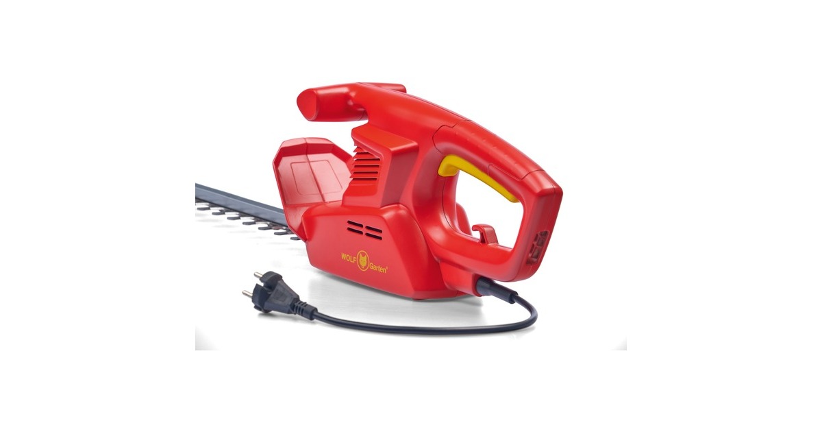WOLF-Garten Elektro-Heckenschere LYCOS E/500 H(rot, 500 Watt)