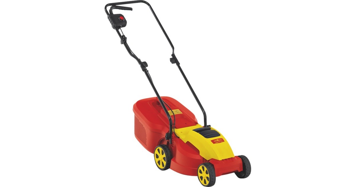 WOLF-Garten Elektro-Rasenmäher A 320 E(rot/gelb, 32cm, 1.200 Watt)
