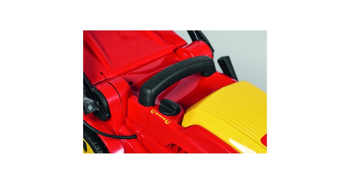 WOLF-Garten Elektro-Rasenmäher A 370 E(rot/gelb, 37cm, 1.600 Watt)