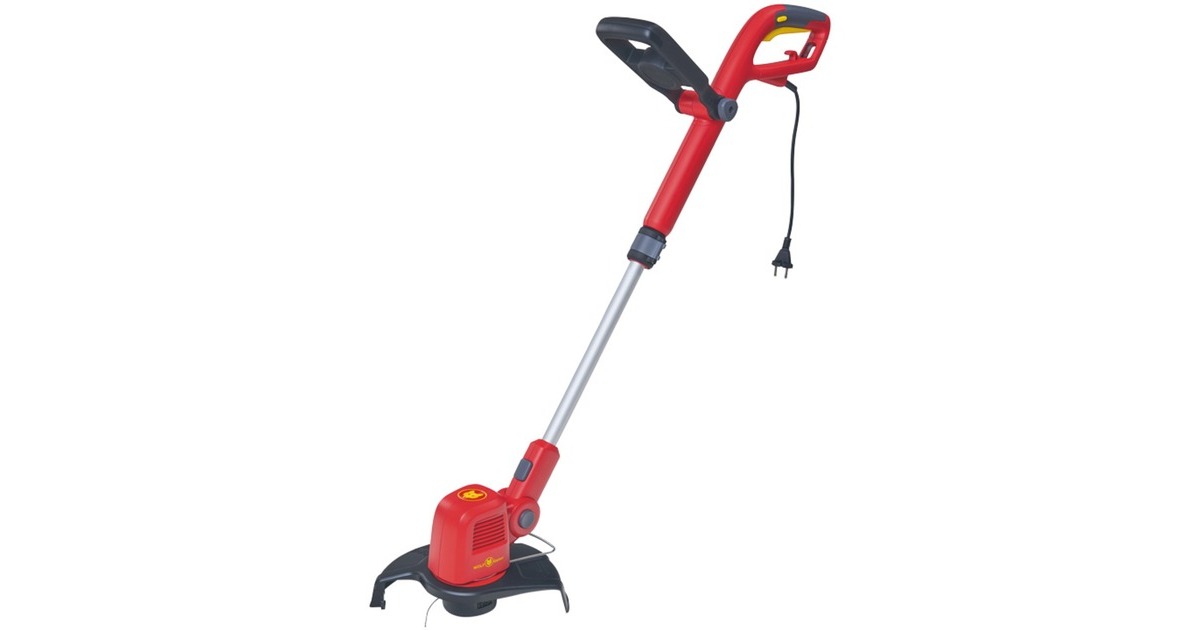 WOLF-Garten Elektro-Rasentrimmer LYCOS E/400T(rot/grau, 400 Watt)