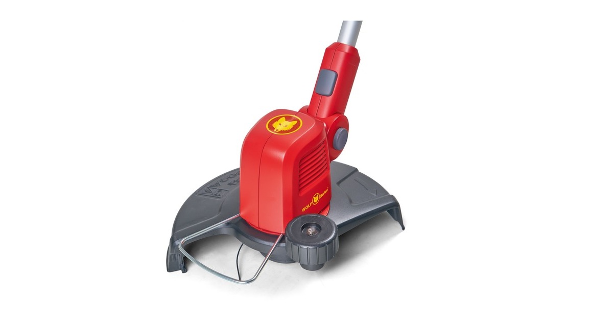 WOLF-Garten Elektro-Rasentrimmer LYCOS E/500T(rot/grau, 500 Watt)