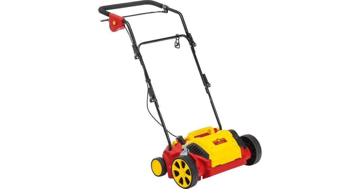 WOLF-Garten Elektro-Vertikutierer VA 303 E(rot/gelb, 30cm, 1.300 Watt)