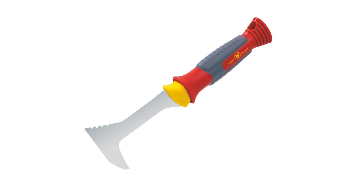 WOLF-Garten Fugenkratzer KF-2K(rot/gelb, Kontrollzone am Griff)