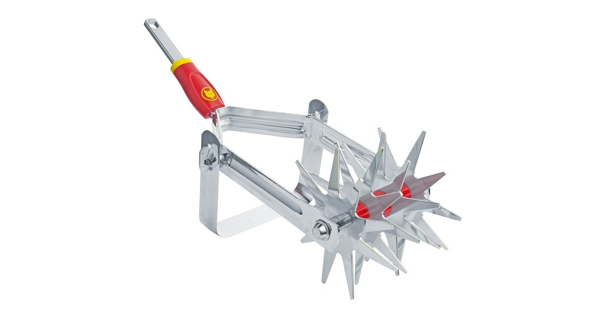 WOLF-Garten Gartenfräse DA-S, multi-star, Hacke(rot/gelb, 15cm)