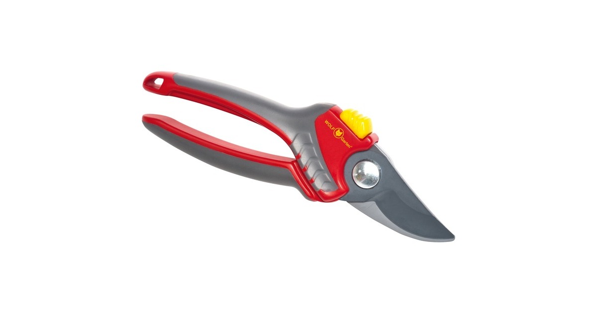WOLF-Garten Gartenschere RR 4000 "Premium Plus"(rot/grau, 2-schneidig)