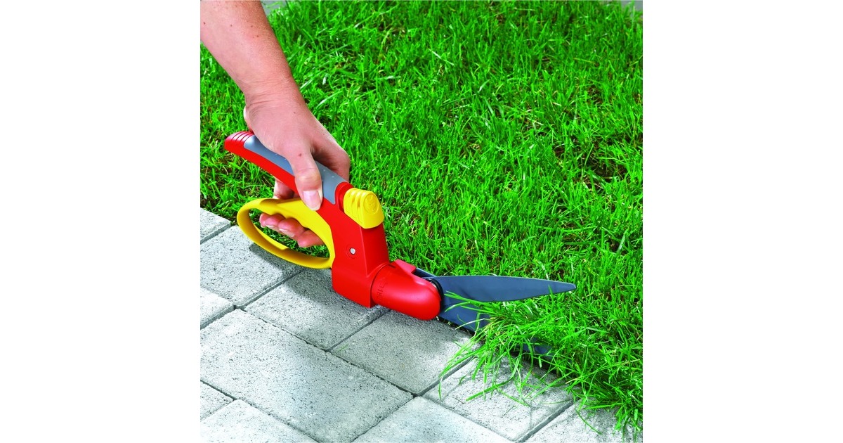 WOLF-Garten Grasschere Comfort RI-LL(rot/gelb)
