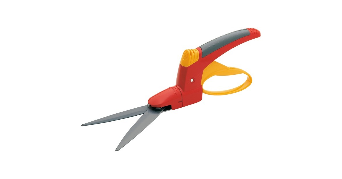 WOLF-Garten Grasschere Comfort RI-LL(rot/gelb)