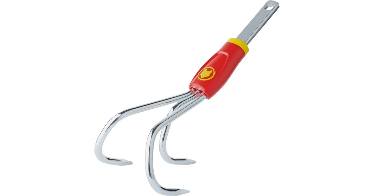 WOLF-Garten Grubber BA-M, multi-star, Handgrubber(rot/gelb, 9cm)