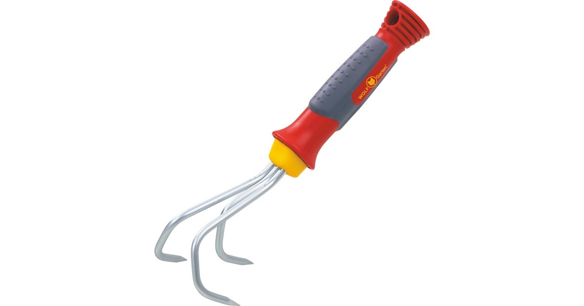 WOLF-Garten Handgrubber KA-2K(rot/gelb, 7cm)