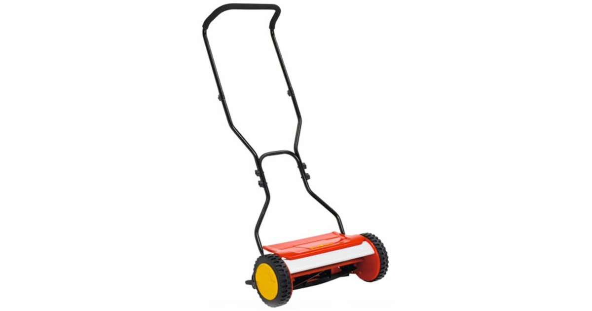 WOLF-Garten Handspindelmäher TT 380 DL(rot/schwarz, 38cm)